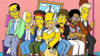 Mick Jagger e Keith Richards ai Simpsons