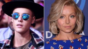 Justin Bieber Kelly Ripa