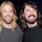 Taylor Hawkins e Dave Grohl dei Foo Fighters