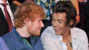 Ed Sheeran insieme a Harry Styles degli One Direction