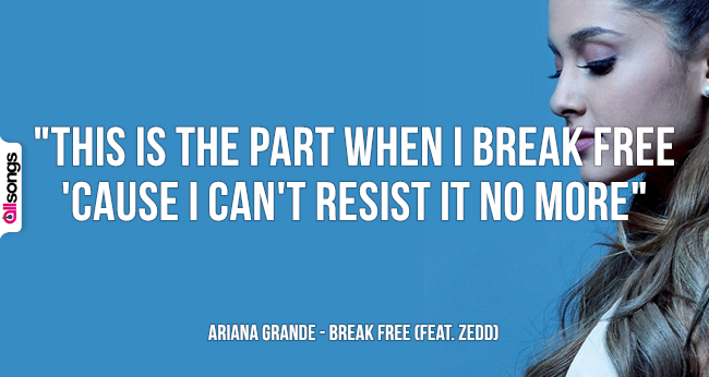 Ariana Grande: le migliori frasi delle canzoni