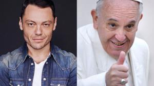 Tiziano Ferro e Papa Francesco