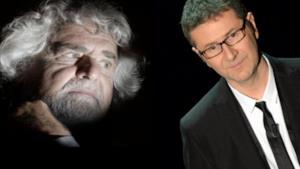 Beppe Grillo e Fabio Fazio