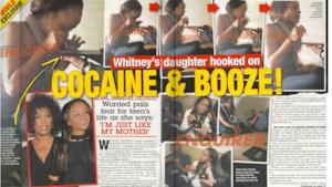 Bobbi Kristina Brown sniffa cocaina