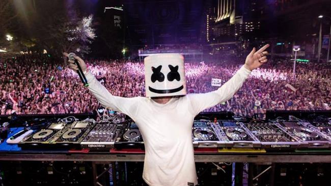 Marshmello all&#39;Ultra Music Festival 2016