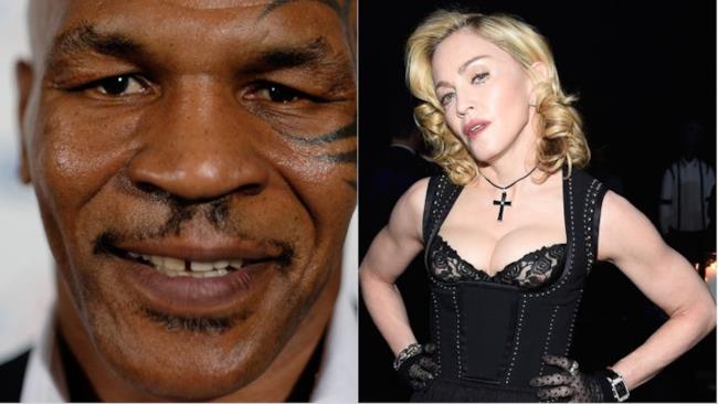 Madonna e Mike Tyson