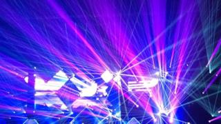 Laser all'Amsterdam Music Festival  2014
