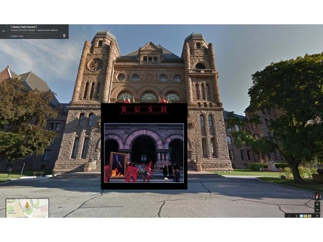 Moving Pictures in Street View