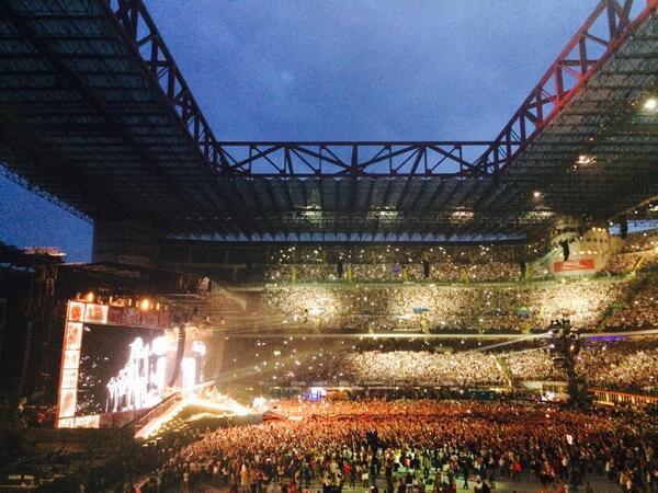 San Siro One Direction 28.06.2014