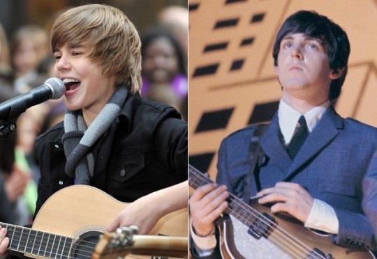 Justin Bieber e Paul McCartney