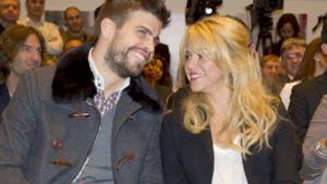 Shakira e il compagno Gerard Piqué