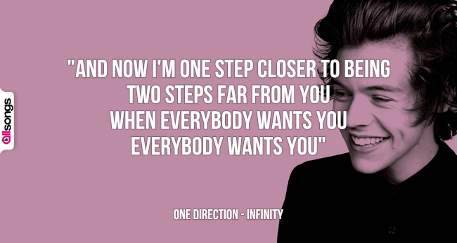 One Direction: le migliori frasi delle canzoni