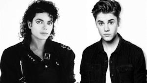 Michael Jackson e Justin Bieber