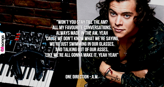 One Direction: le migliori frasi delle canzoni