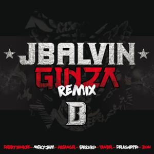 Ginza (Remix) [feat. Yandel, Farruko, Nicky Jam, DeLaGhetto, Daddy Yankee, Zion & Arcángel] - Single