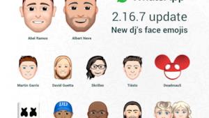 Whatsapp proporrà le emoticon dei djs nella sua prossima versione
