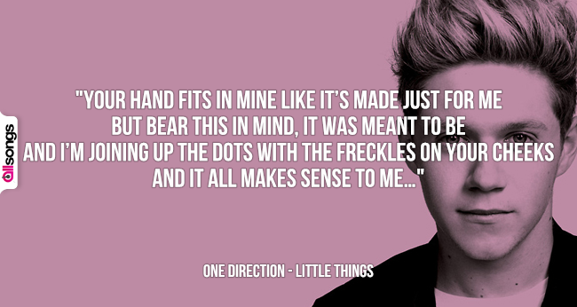 One Direction: le migliori frasi delle canzoni