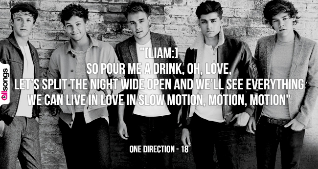 One Direction: le migliori frasi delle canzoni