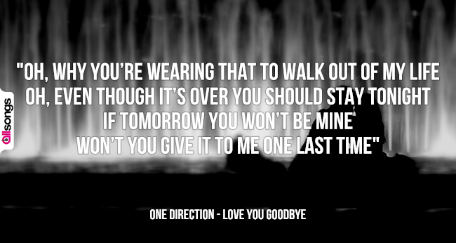 One Direction: le migliori frasi delle canzoni