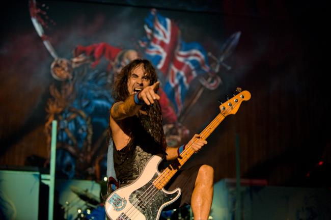 Steve Harris degli Iron Maiden