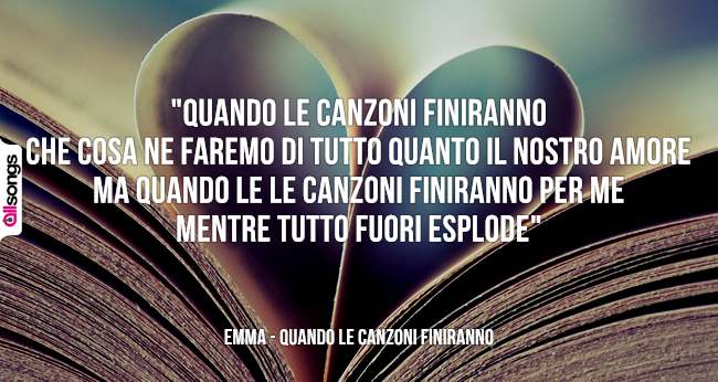 Emma: le migliori frasi delle canzoni