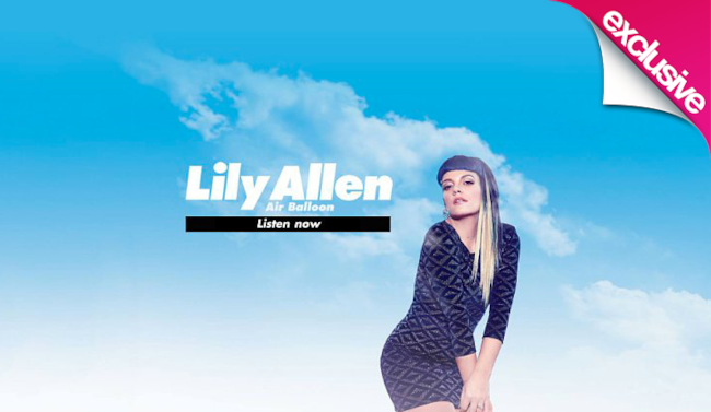 Copertina Air Balloon di Lily Allen