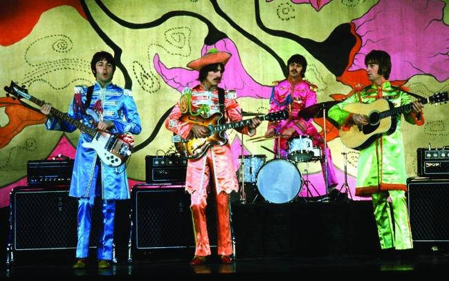 Beatles live sul palco