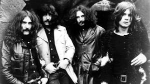 I Black Sabbath nel 1970 con i componenti storici