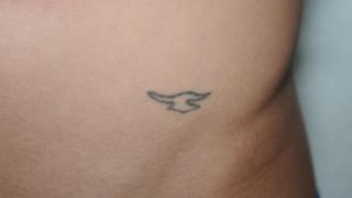 Tatuaggio sull'addome di Justin Bieber