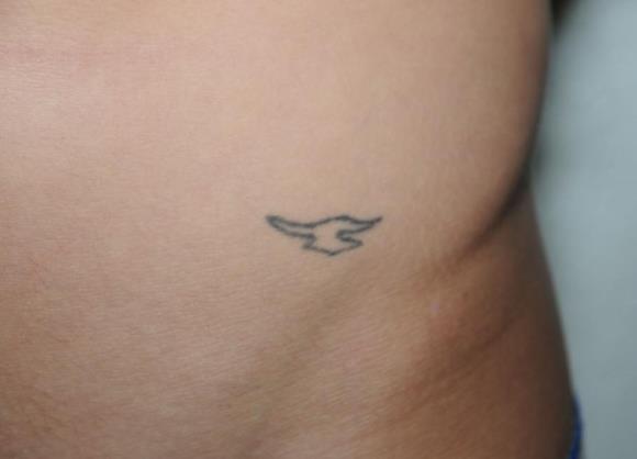 Tatuaggio sull'addome di Justin Bieber