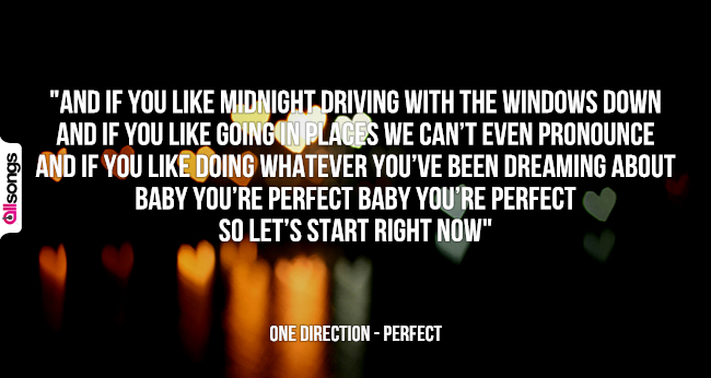 One Direction: le migliori frasi delle canzoni