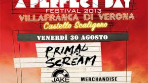 A Perfect Day Festival 2013: Primal Scream e Jake Bugg in concerto il 30 agosto