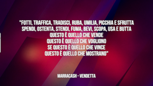 Marracash: le migliori frasi delle canzoni