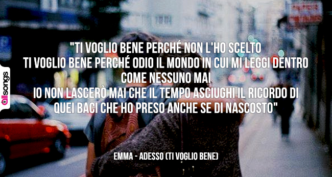 Emma: le migliori frasi delle canzoni