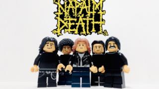 I Napalm Death riprodotti con i Lego