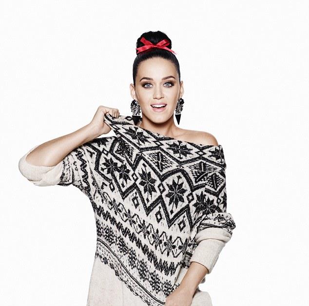 Katy ed H&M: collaborazione per il Natale