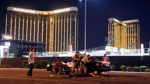 Las Vegas dopo l'attacco di Stephen Paddock