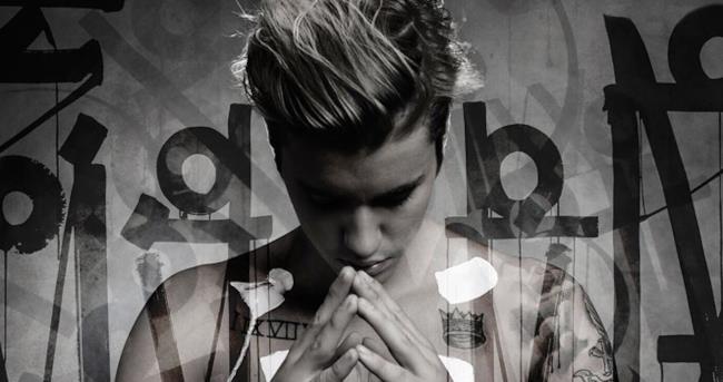 Justin Bieber sulla copertina del nuovo disco Purpose