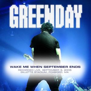 Wake Me Up When September Ends (Live) - Single