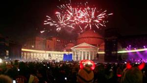 Capodanno 2015 Napoli Piazza del Plebiscito