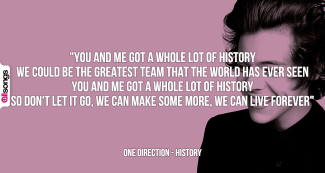 One Direction: le migliori frasi delle canzoni