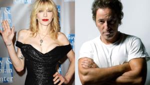 Courtney Love e Bruce Sprigsteen