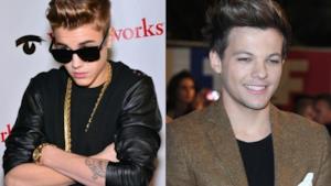 Justin Bieber e Louis Tomlinson