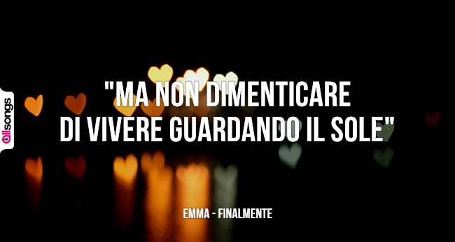 Emma: le migliori frasi delle canzoni