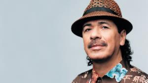 Il chitarrista messicano Carlos Santana