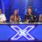 I giudici Fedez, Elio, Skin e Mika nella seconda puntata di X Factor 9