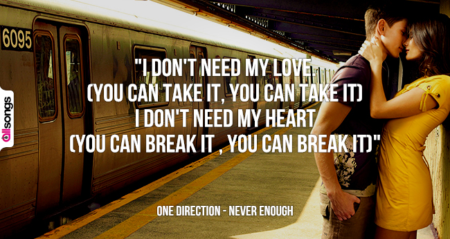 One Direction: le migliori frasi delle canzoni
