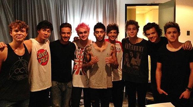 Tutti i membri di 5 Seconds Of Summer e One Direction