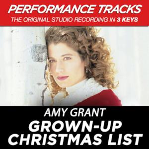 Grown-Up Christmas List (Performance Tracks) - EP