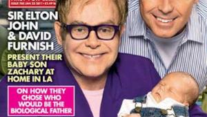 Prima copertina per il figlio di Elton John